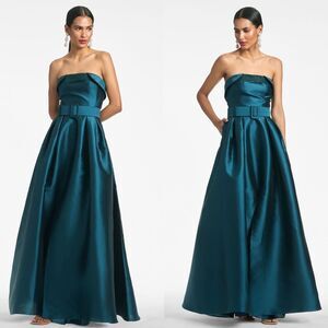 NWT SACHIN & BABI Ceri Gown Deep Teal Size 0  $995